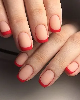Французский маникюр фото