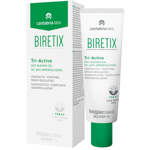 Гель три-актив для кожи с акне Biretix Tri-Active Gel