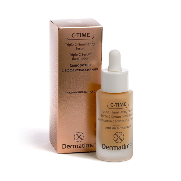 Сыворотка с эффектом сияния C-TIME Dermatime